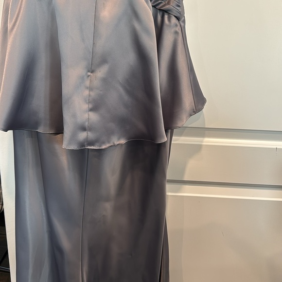 Stephen Yearick Gray Beaded Evening/Mother of the Bride Gown Size 12 - Picture 9 of 15